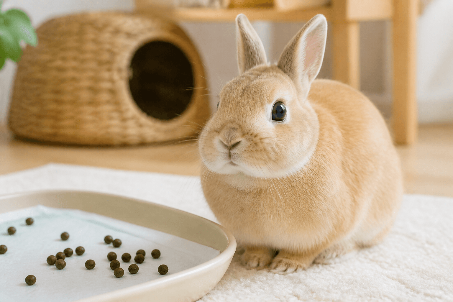 うさぎのおしっこの回数・量の目安は?正常とNGサインの見分け方